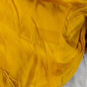 Mustard Anarkali