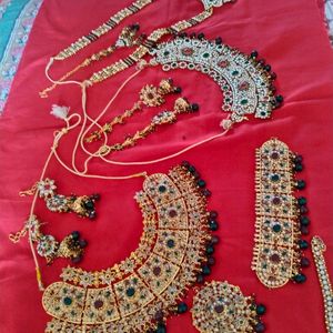 Combo Dulhan Jwellery Set.