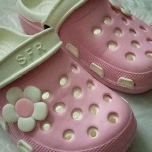 Pink Cross -size 11..6-7 years can wear.