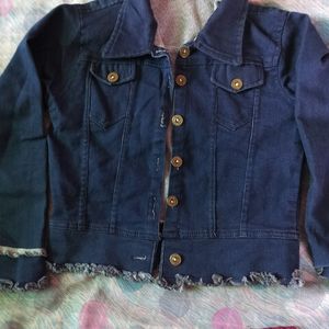 Denim Crop Jacket