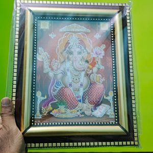 #New# Lord Ganesh High Quality Photo Frame New