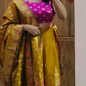 Beautiful Yellow Lehenga