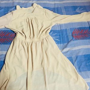 Khaki Midi Dress  💃