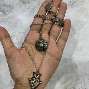 Chains And Neck Piece (set Of 4)