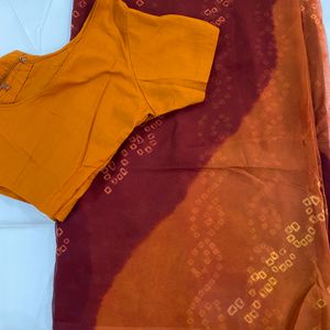 Bandhani Saree