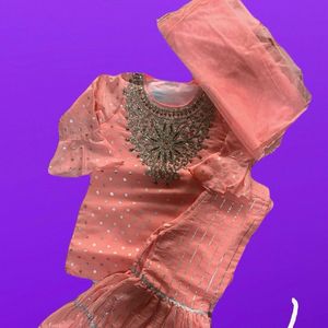 Girls Sharara Suit