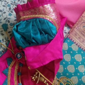 Most Beautiful Wedding Saree With Designar Blause