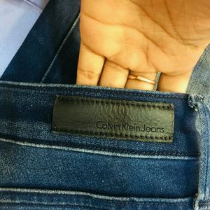 Calvin Klein Denim Blue Jeans