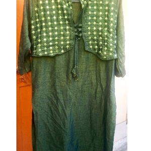 Green Kurti