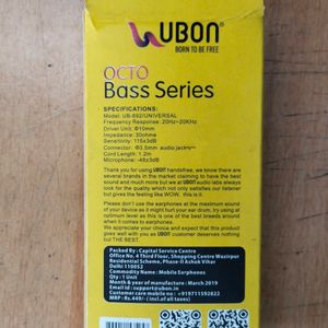 Ubon Earphone