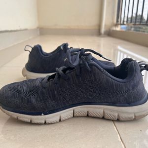 Skechers Navy Blue Shoes | Memory Foam