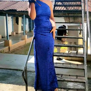 Navy Blue Maxi Dress