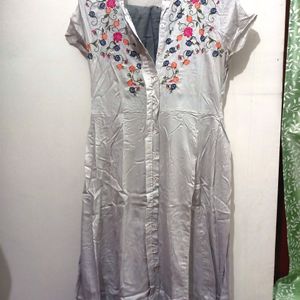 Women Floral Printed A Line Kurta Set