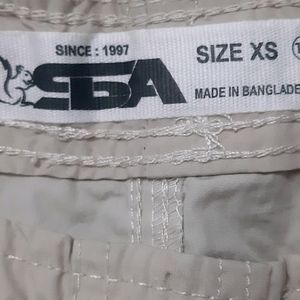 Khaki Parachute Cargo Pants (6 Pockets)