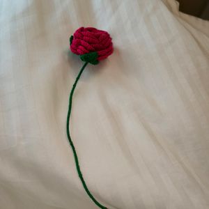 BEAUTIFUL ROSE CROCHET FLOWER