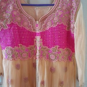 Designer Net Anarkali