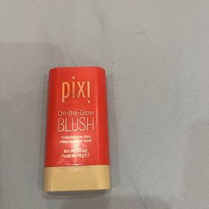 Pixi Glow Blush With K Beauty Red Lip Color