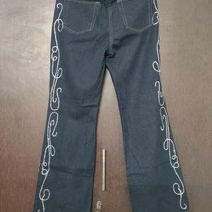 Spiegel Jeans Embellished Dark Wa