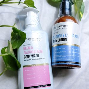 Dr. Sheth Body Lotion And Wash