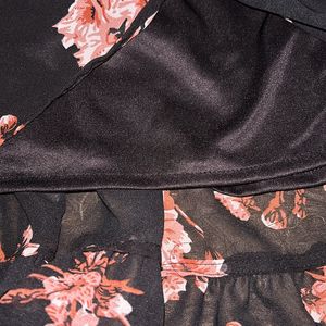 Black Floral Dress