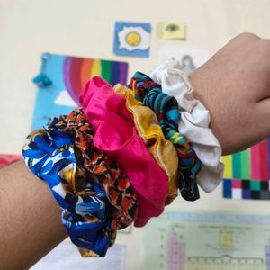 Scrunchies - Set Of 6