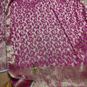 Pink Colour Dupatta