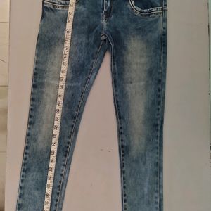 Skinny Fit High Waist Jeans