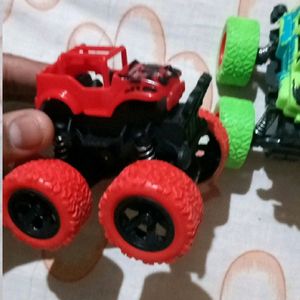 Pack Of 4 Mini Monster Truck Car Any Colour