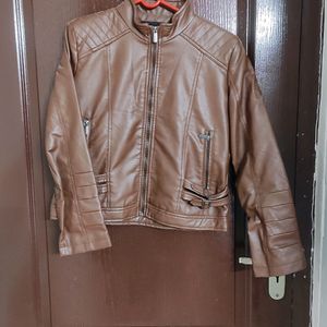 Winter Leather Jacket(brrown)