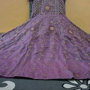 Heavy Purple Gown 😍