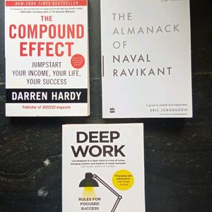 3 Life Changing Self Help Books Combo