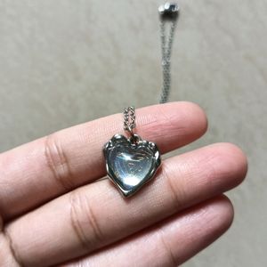 Silver Heart Neckless