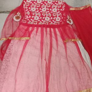 3 Piece Unstitched Mastani Style Top Lehenga