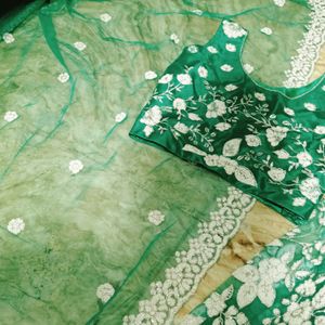 Heavy Embroidery Work Lehenga