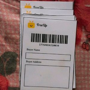 Pack Of 12 Sticky Shipping Labels