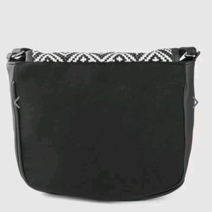 Black And White Sling Bag