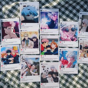 Jujutsu Kaisen Gojo Insta Photocards