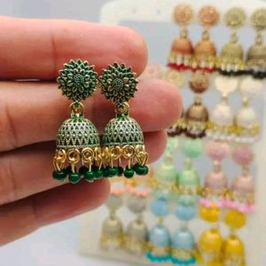 12 Pairs Of Jhumka