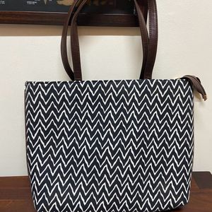 Laptop Bag - Black White