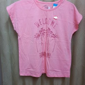 Printed Graphic T Shirt For Girls