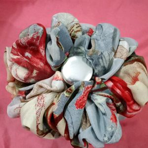 Printed Scrunchies