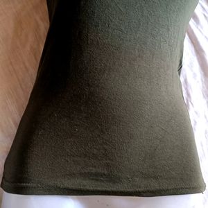 Olive Green Sports Tshirt