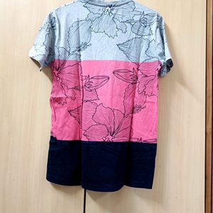 UrGear Multicolor Floral Print T-Shirt