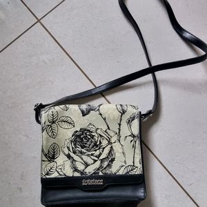 Black & White Sling Bag