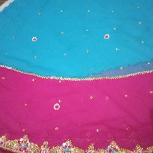 Unstitched Lehenga Choli And Dupatta