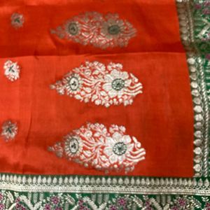 Pure Silk Kadua Meenakari Banarasi Saree