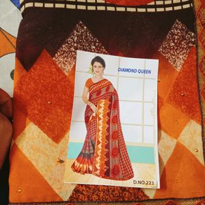 Printed Saree