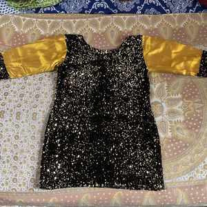 Party Dress Gold