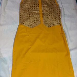 Yellow Kurti