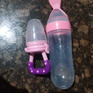 Baby Food Nipple And Bottle